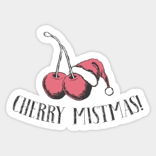 Cherry Mistmas! Christmas Design Sticker